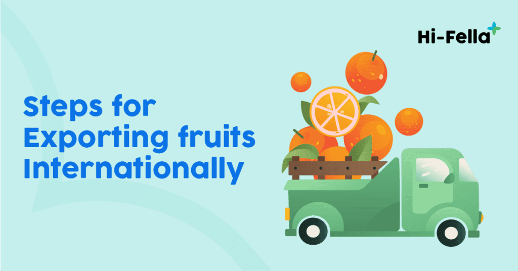 how to export fruits to other countries