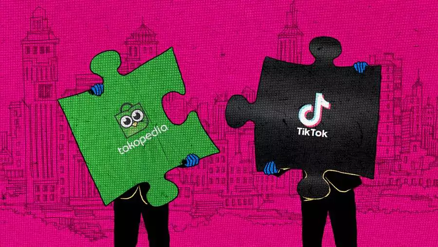 kemitraan strategis oleh perusahaan Tokopedia dan TikTok Shop