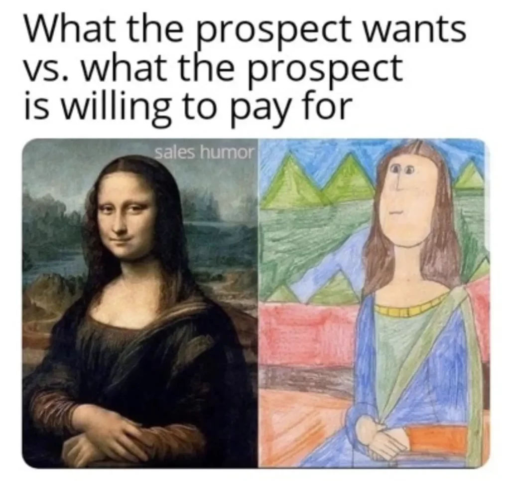 funny sales memes expectation vs reality