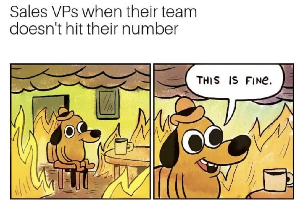 funny sales memes pressure